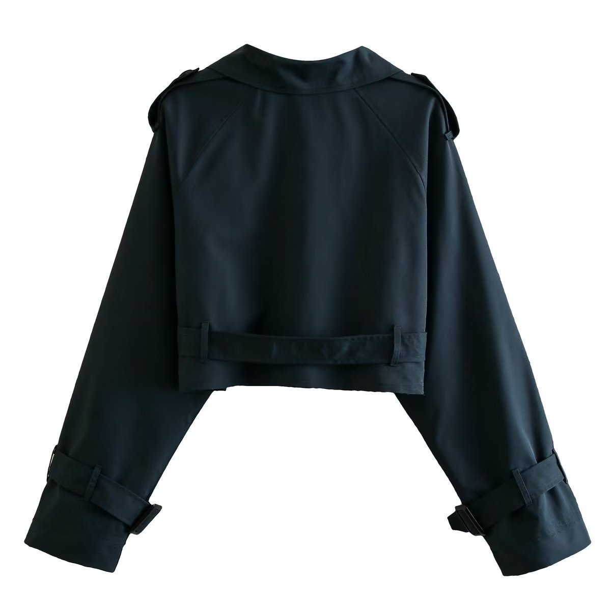 Dames Korte Trenchcoat – Klassiek model, Tussenjas voor Lente en Herfst, Casual en Zakelijk