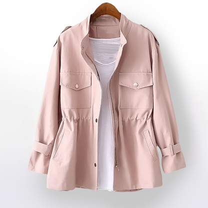 Dames Klassieke Trenchcoat – Casual Tussenjas voor Lente en Herfst