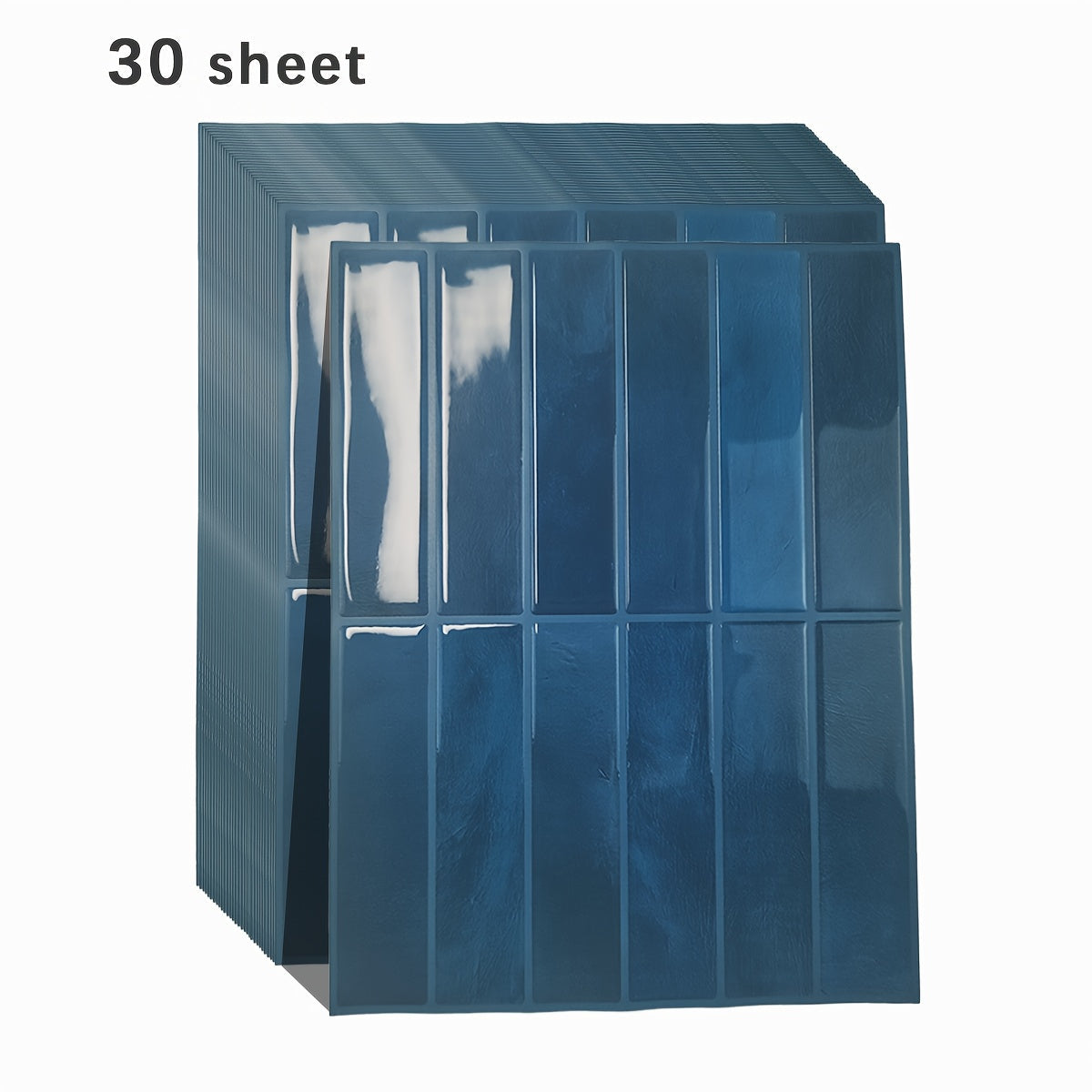 3D Selvklæbende Vægfliser – Vandtæt PVC, Moderne Backsplash til Køkken eller Badeværelse Dekoration