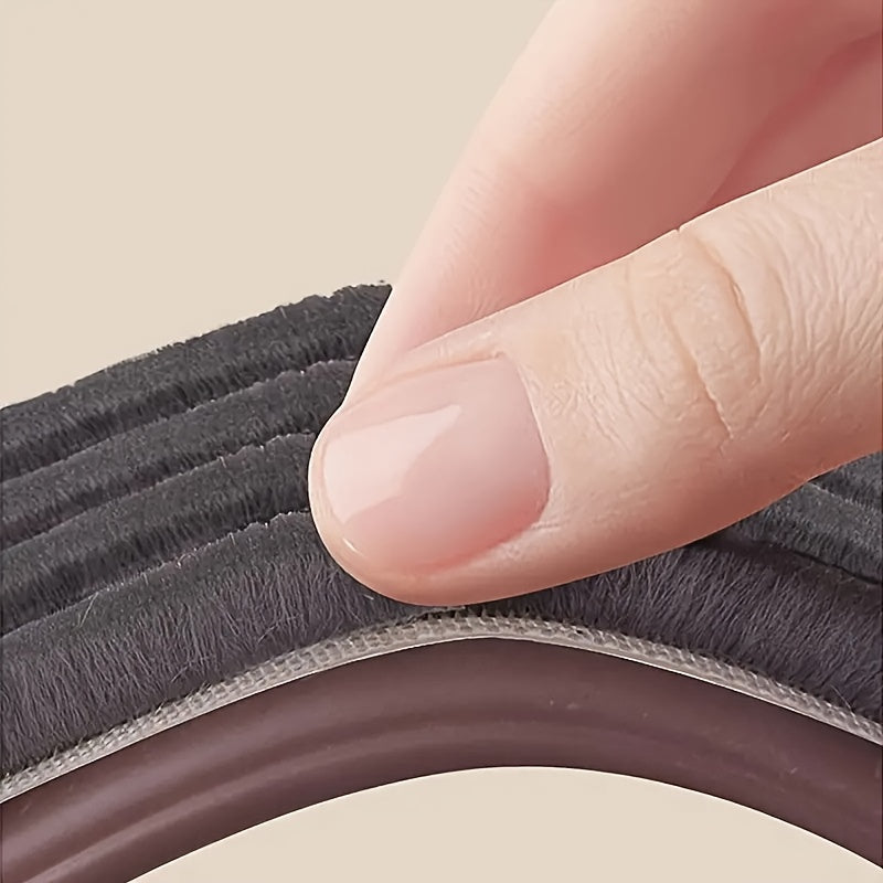 Dørstopper – Justerbar grå polyester til energieffektiv isolering og lydbeskyttelse i hjemmet