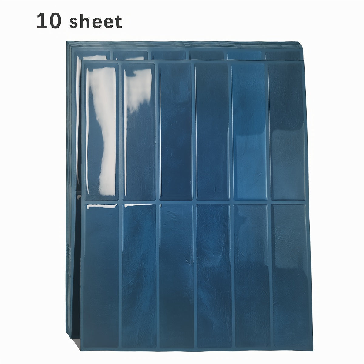 3D Selvklæbende Vægfliser – Vandtæt PVC, Moderne Backsplash til Køkken eller Badeværelse Dekoration